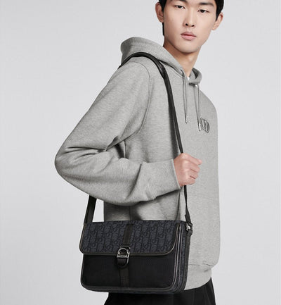 Bolso de hombro negro Dior 8