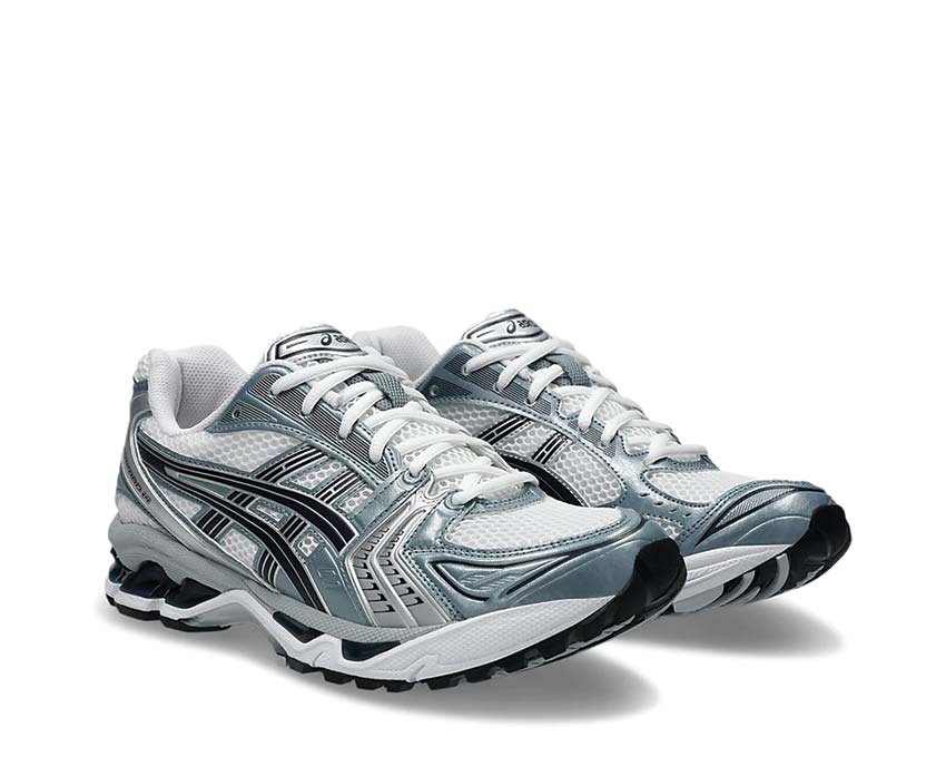 Asics Gel Kayano 14 Blanco Fiordo Gris