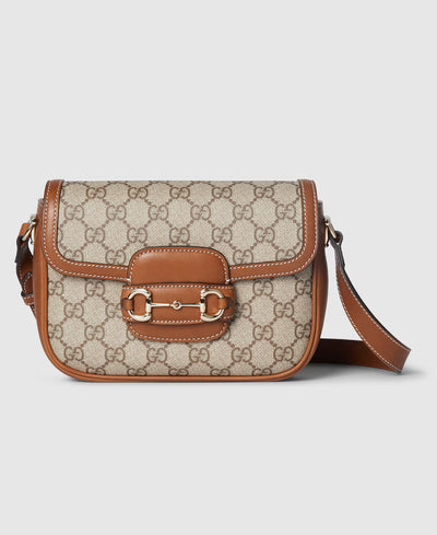 Bolso de hombro pequeño suave Gucci Horsebit 1955