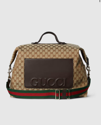 Bolsa de viaje mediana de lona GG