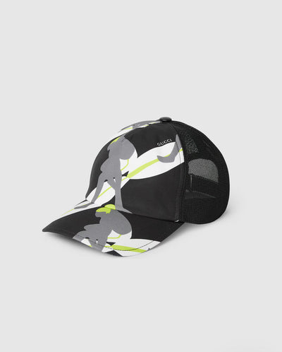 Gorra de lona de algodón estampada