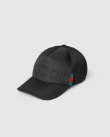 Casquette de baseball en nylon avec logo Gucci