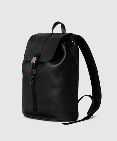 Mochila mediana con rayas Web