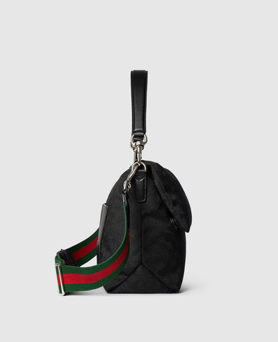 Sac à bandoulière en toile GG grand format