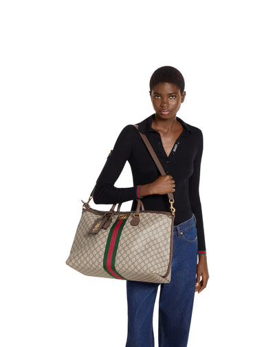 Bolso de viaje mediano Gucci Savoy