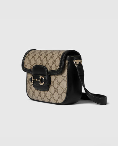 Bolso de hombro pequeño suave Gucci Horsebit 1955