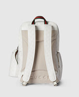 Mochila grande con detalle de red