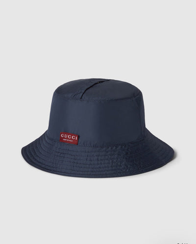 Sombrero de pescador reversible de nailon GG