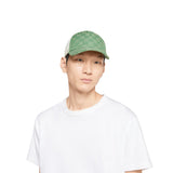CASQUETTE EN TOILE ORIGINAL GG VERT BLANC