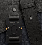 Sac Messenger à rabat Saddle Small Noir