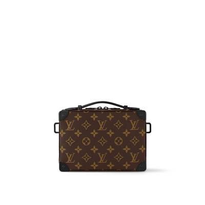 Bolso con asa de baúl suave