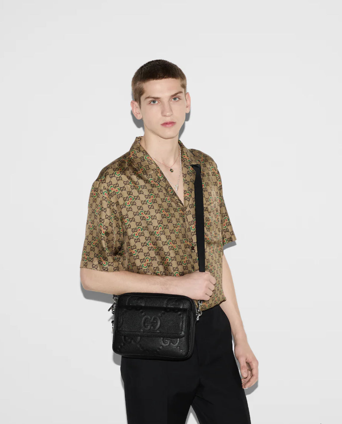 Sac à bandoulière GG jumbo petit format