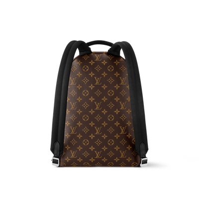 Mochila Discovery PM de lona con monograma marrón