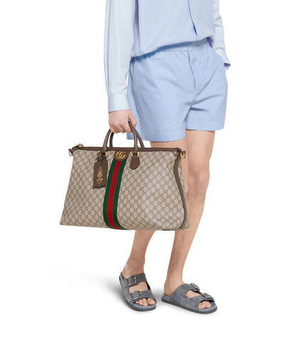 Bolso de viaje mediano Gucci Savoy