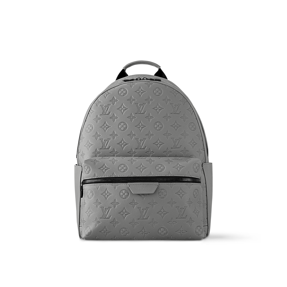 Mochila Discovery PM Monogram Shadow gris