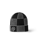 Bonnet et Écharpe Damier Heritage Noir