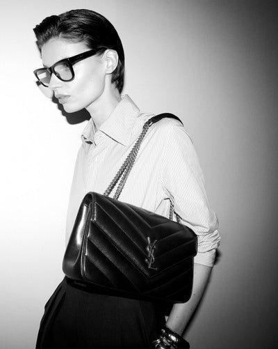 LOULOU MEDIANO EN CUERO ACOLCHADO