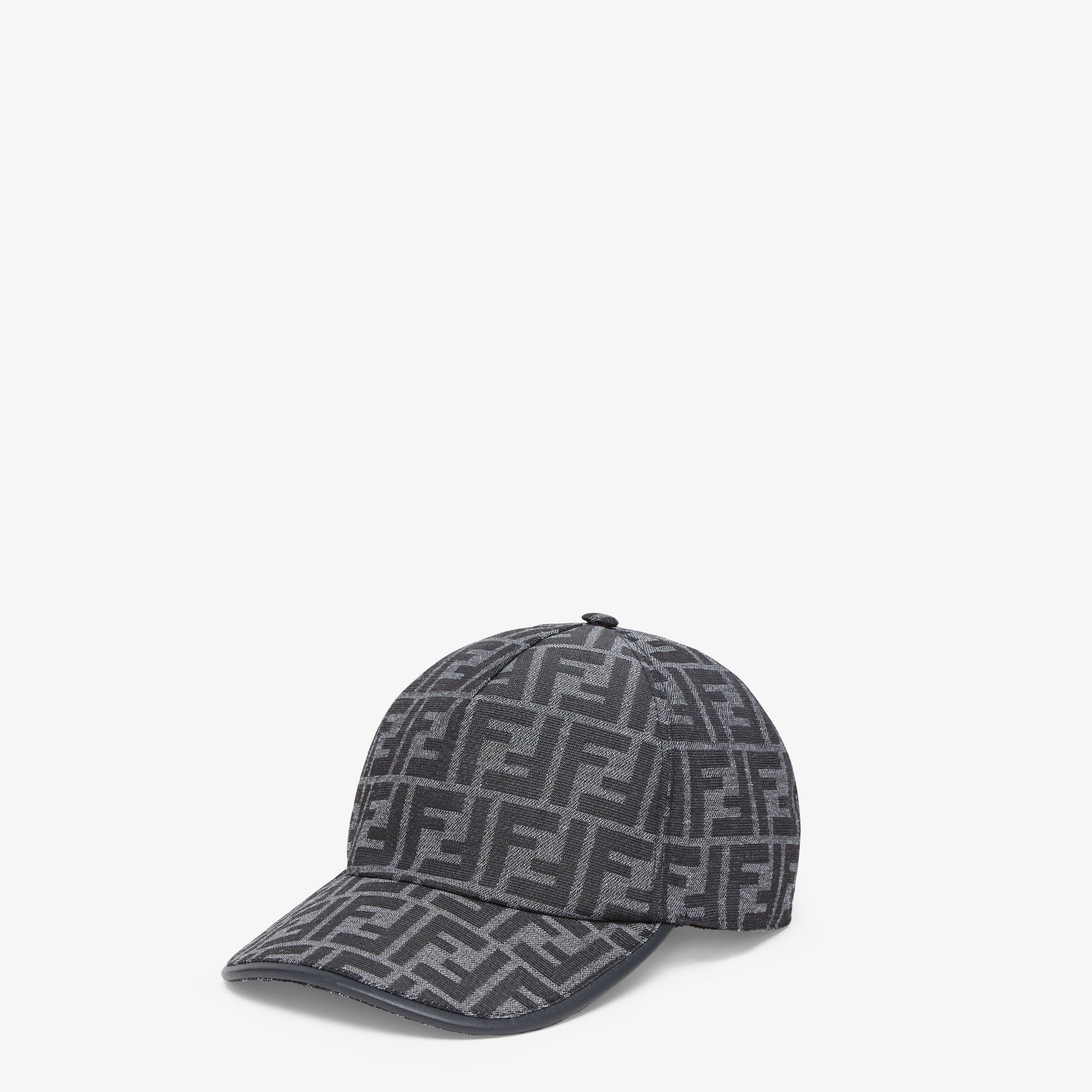 Gorra de béisbol de tela jacquard azul FF