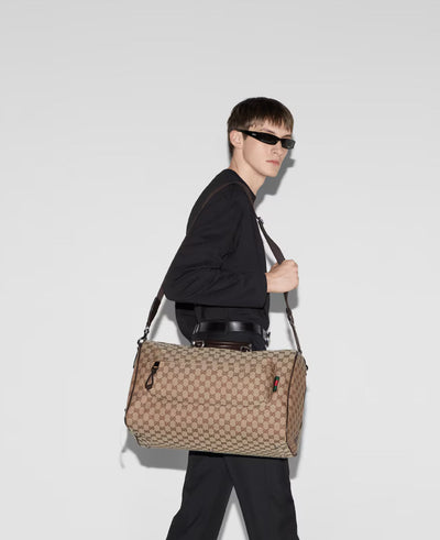 Bolsa de viaje mediana de lona GG