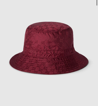 Sombrero de pescador reversible de nailon GG