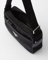 Sac porté épaule en Re-Nylon et Saffiano