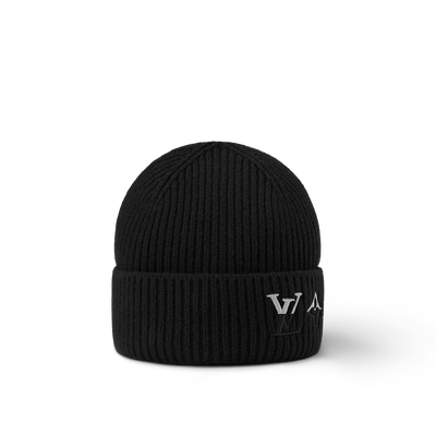 Gorro negro doble LV