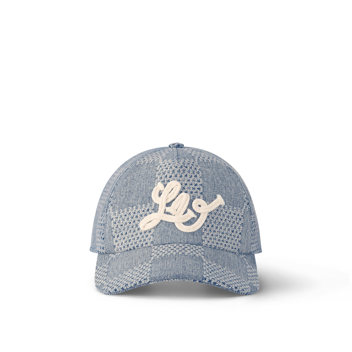 Gorra vaquera con cuadros en 3D