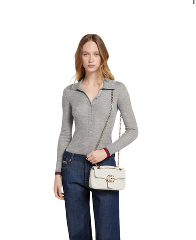 Bolso de hombro pequeño GG Marmont