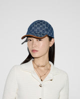 Casquette en denim GG