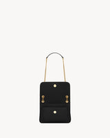 MINI NIKI EN CUIR D'AGNEAU GRAINÉ