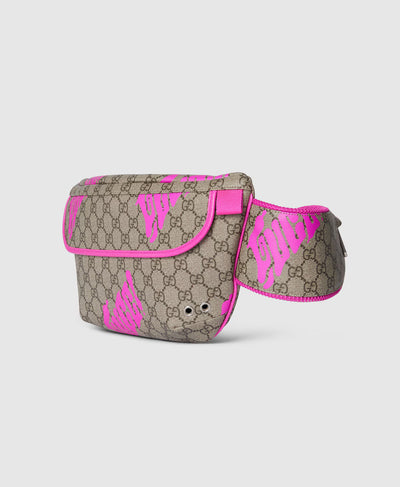 Riñonera con estampado grande