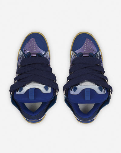 LANVIN METALLIC CORNFLOWER