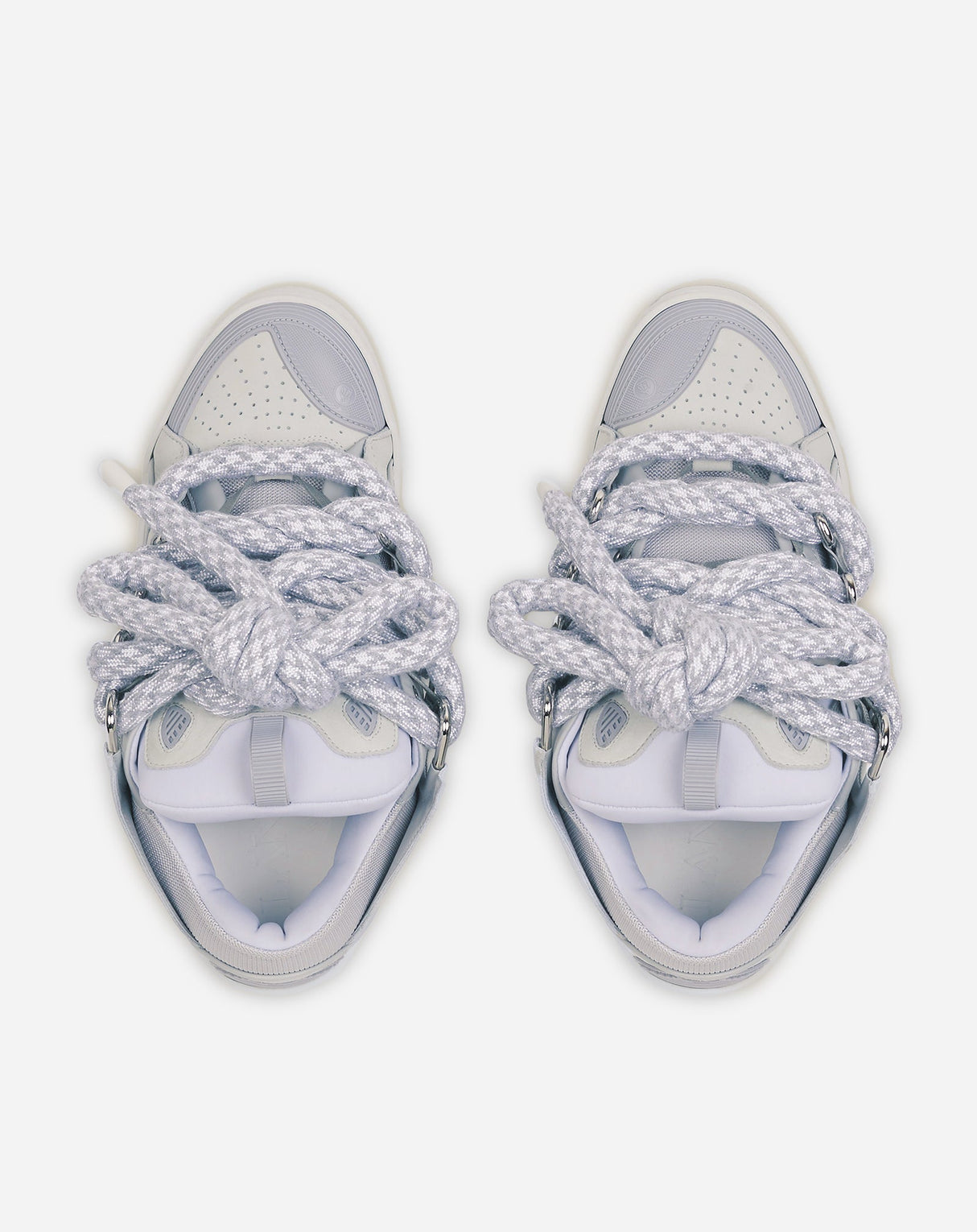 LANVIN WITH SNAKE LACES BLANC