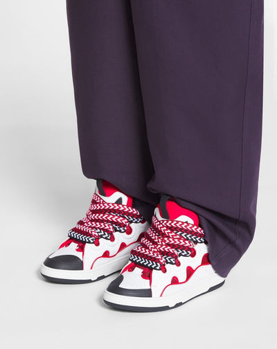 LANVIN BLANCO Y ROJO