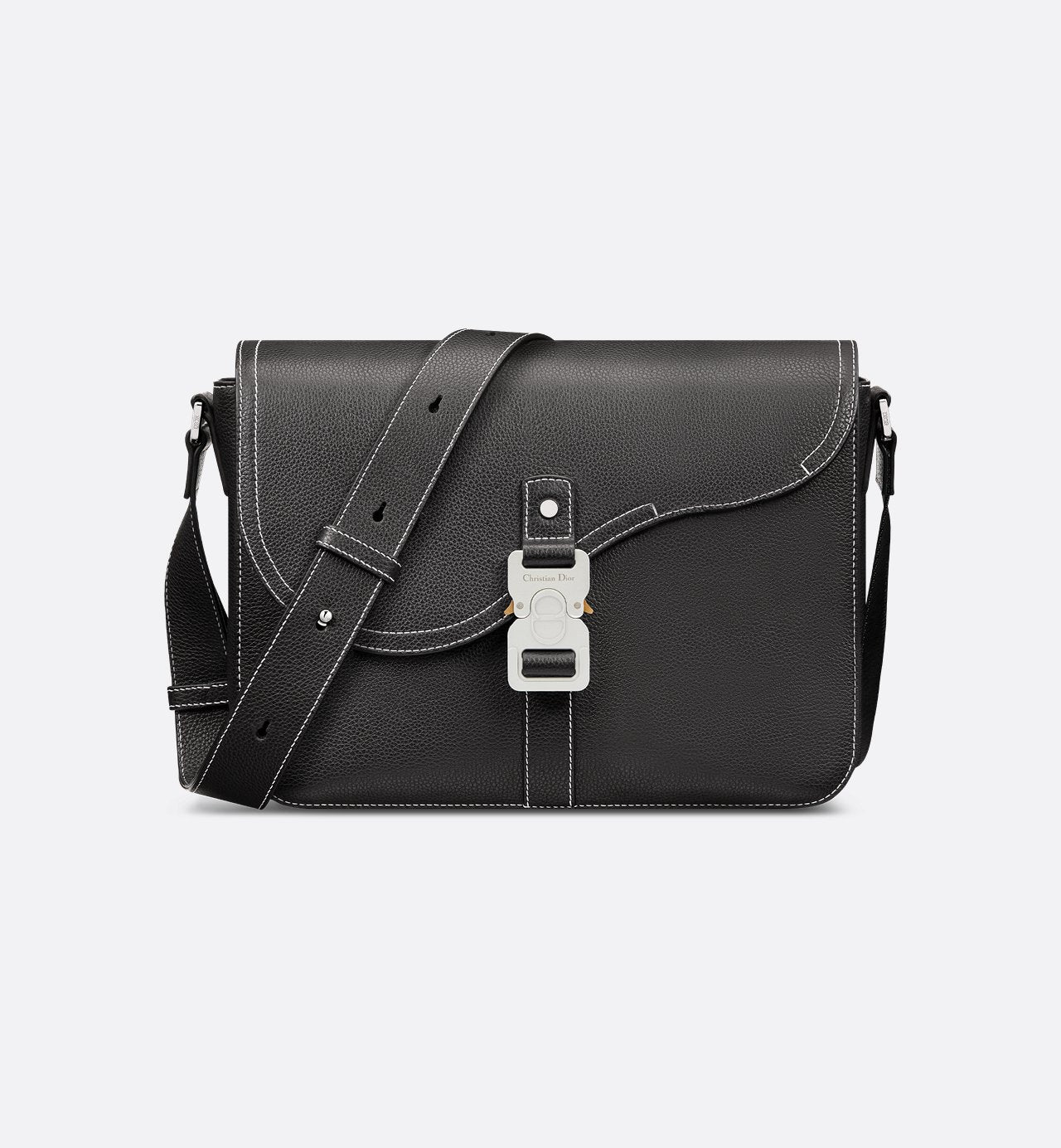 Bolso bandolera con solapa tipo sillín