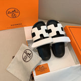 Hermes - Sandales Chypre Blanc