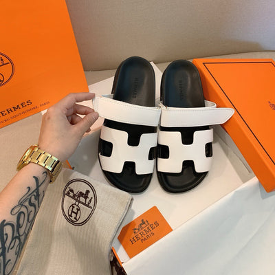 Hermes - Sandales Chypre Blanc