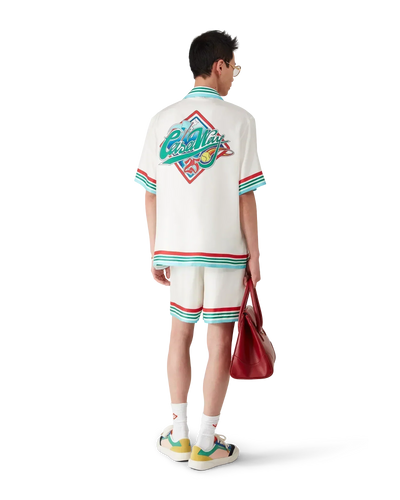 Pantalones cortos de seda de la Serie Mundial de Casa Way