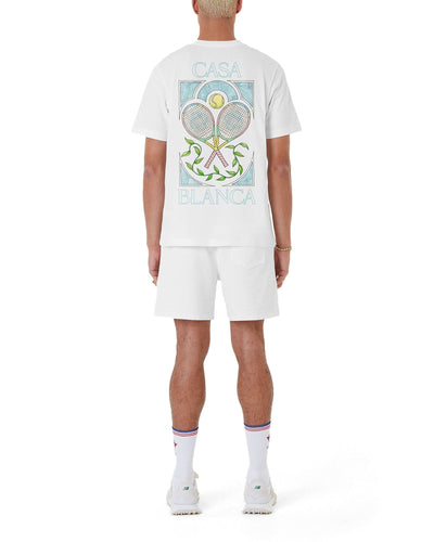 Camiseta de tenis en tonos pastel