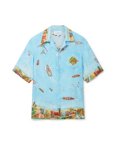 Camisa de seda de House on Pilot