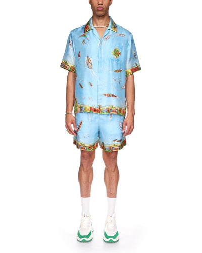 Camisa de seda de House on Pilot