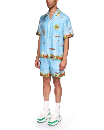 Camisa de seda de House on Pilot