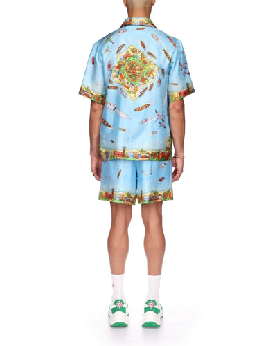 Camisa de seda de House on Pilot