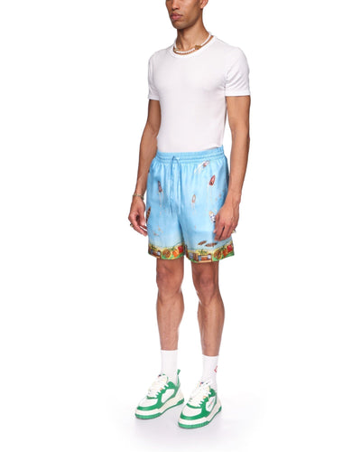 Pantalones cortos de seda de House on Pilot