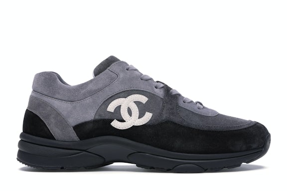 Zapatillas bajas Chanel CC grises