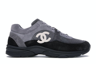 Zapatillas bajas Chanel CC grises