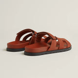 Hermes - Sandalias Chipre marrones Muscavado