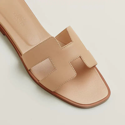 Hermes - Sandalias Beige Natura