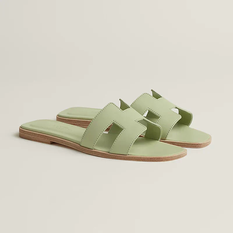 Hermes - Sandalias verde mar