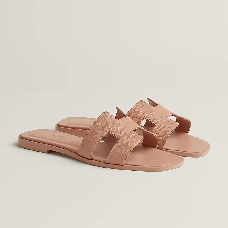 Hermes - Sandalias de perlino beige